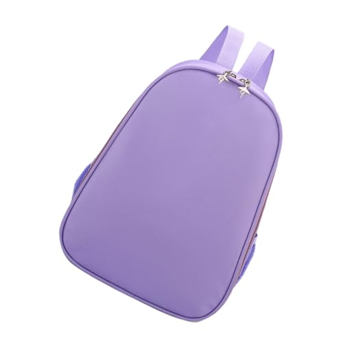 CALLARON Ballett-Rucksack Für Junge Mädchen Robuste Aufbewahrungstasche Aus Nylon Verstellbarer Schulterriemen Für Tanz Training Schule Und Freizeit Leuchtendes Violettes Design von CALLARON