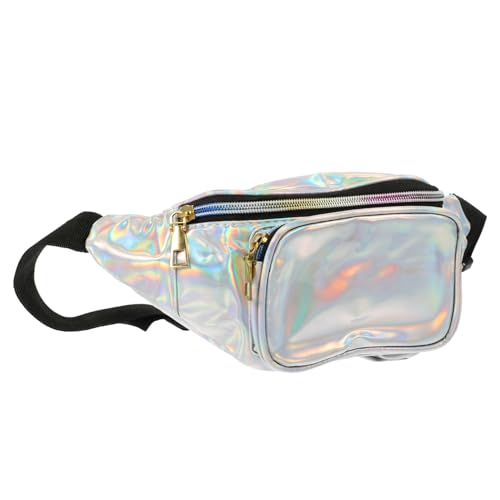 CALLARON Transparente Hüfttasche Für Damen Durchsichtige Strandtasche Lagerung Pouch Mode Tasche Mädchen Zubehör Pu Material Aufbewahrungsbedarf Riemendesign von CALLARON