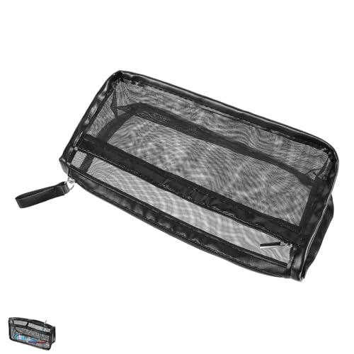 CALLARON Transparente Mesh Kosmetiktasche mit Reißverschluss Multifunktionale Federmappe und Make Up Organizer Große Kapazität Strapazierfähiges Material für Büro Reisen und Outdoor von CALLARON