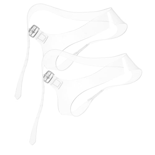 CALLARON Transparente Tpu Schuhriemen für Damen Dreieckig Elastisch Rutschfest Abnehmbar Anti rutsch Schnürsenkel Ersatz für Lockere High Heels Stabiler Halt Passend für Pumps und CALLARON Transparente Tpu Schuhriemen für Damen Dreieckig Elastisch Rutschfest Abnehmbar Anti rutsch Schnürsenkel Ersatz für Lockere High Heels Stabiler Halt Passend für Pumps und von CALLARON