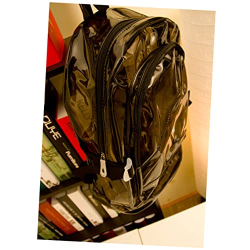 CALLARON Transparenter Schultasche Rucksack Für Mädchen Geräumige Kinderschulrucksack Mit Verstellbaren Schultergurten Leicht Und Robust Für Schule Und Strand von CALLARON