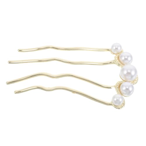 CALLARON U Förmige Zahn Haarstäbe für Damen Einfaches Styling Tool für Frisuren Unterwegs von CALLARON