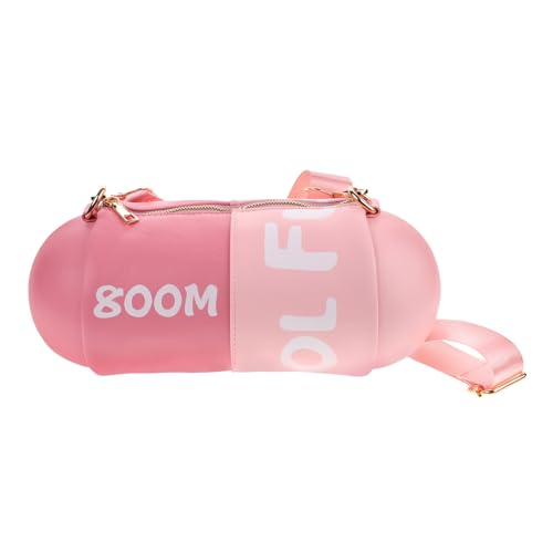 CALLARON Umhängetasche Damen Stylische Runde Crossbody Tasche Aus Pu Praktische Sport Und Reisetasche Für Alltag Und Besondere Anlässe Trendiger Look Für Modebewusste Frauen von CALLARON