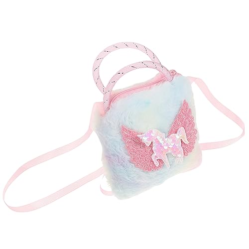 CALLARON Crossbody Bag Für Mädchen Niedliche Plüsch Umhängetasche Vielseitig Verwendbare Schultertasche Für Und Kleine Handtasche Für Farbenfrohes Design Leicht Und Praktisch von CALLARON
