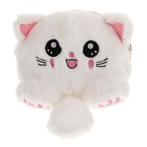 CALLARON Plüsch Katzen Umhängetasche Für Damen - Stilvolle Tragbare Tasche Mit Verstellbarem Schulterriemen Ideal Für Alltag Und Reisen 32 X 22 X 10 Cm von CALLARON