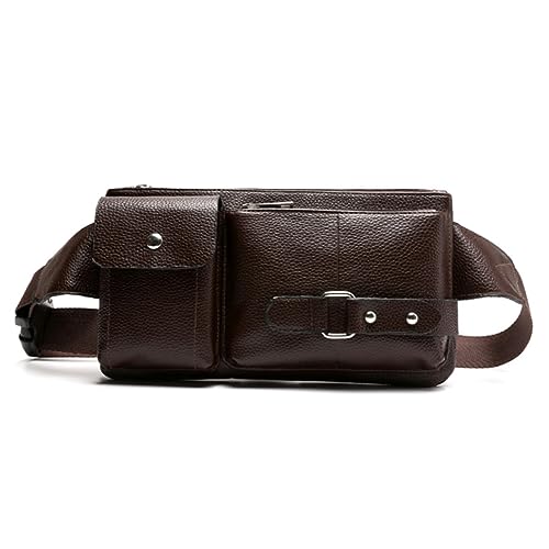 CALLARON Vintage-Hüfttasche Crossbody-gürteltaschen Umhängetasche Zum Umhängen Bauchtasche Für Männer Herren Hüfttasche Männer Wasit Bag Vintage Gürteltasche Beiläufig Brusttasche Mann von CALLARON