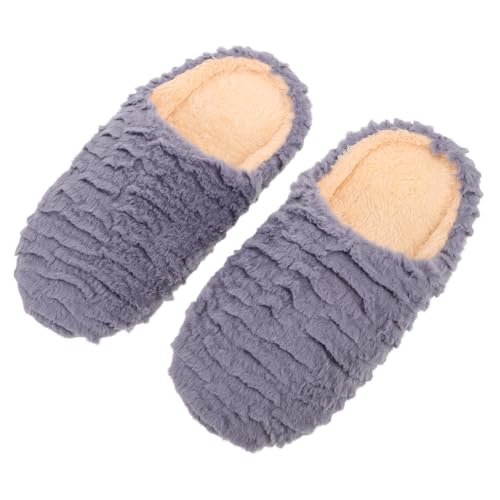 CALLARON Unisex Hausschuhe Rutschfeste Leichte Baumwollhausschuhe Für Indoor Holzböden Mit Geräuschloser Weicher Sohle Warmes Design Für Frühling Herbst Winter von CALLARON