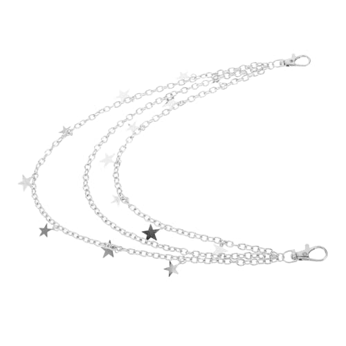 CALLARON Sternketten-accessoires Für Männer Und Frauen Taschen-hüftkette Mit Sternanhänger Kettengürtel Für Jeans Und Kleider Gothic-accessoires Aus Erstklassigem Metall von CALLARON