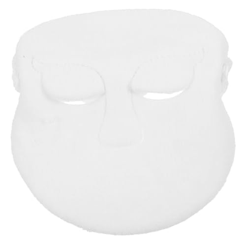 CALLARON Verdickte heiße und kalte Gesicht Handtuch Gesichts- Maske Haut kalte heiße Kompressentücher Gesichtstücher wiederverwendbar Spa-Gesichtstuch Plüsch Weiß von CALLARON