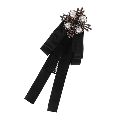 CALLARON Schleifenbrosche für Damen Imitation Perle und Spitze Große Fliege Anstecknadel Modisches Accessoire für Partys und Besondere Anlässe Vielseitig Einsetzbar CALLARON Schleifenbrosche für Damen Imitation Perle und Spitze Große Fliege Anstecknadel Modisches Accessoire für Partys und Besondere Anlässe Vielseitig Einsetzbar von CALLARON