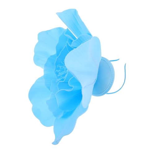 CALLARON Vintage Fascinator Haarreif mit Großem Blumen-design Leichter Eva-material Braut Kopfschmuck für Hochzeitsgäste Retro Stil Passend zu Brautkleidern für Halloween Cocktail von CALLARON