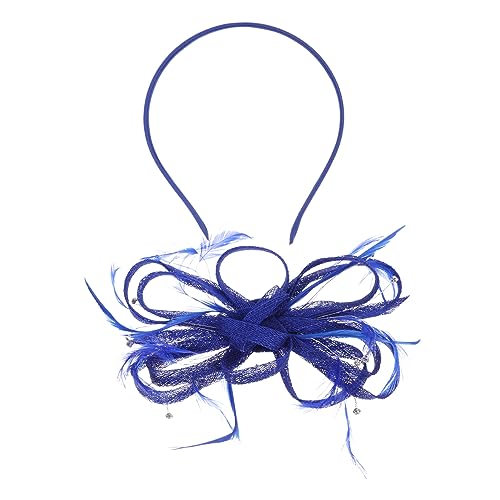 CALLARON Vintage Fascinator Hut Damen Mit Federn Und Strass Eleganter Haarschmuck Für Hochzeiten Teepartys Und Besondere Anlässe Bequem Und Stilvoll Zu Tragen von CALLARON