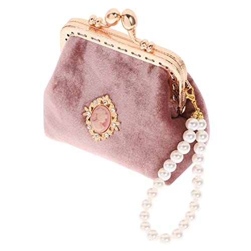 CALLARON Damen Geldbörsen Carteras Pequeñas para Mujer Geldbörsen Für Damen Vintage-geldbörse Mini-geldbörse Kleine Handtasche Geldbörsen Für Mädchen Damenhandtaschen Mode Goldene Tasche von CALLARON