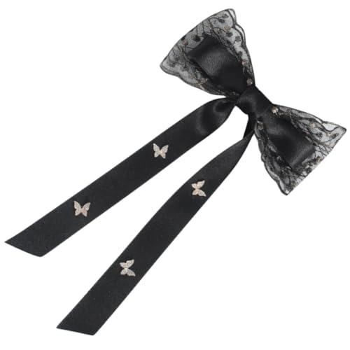 CALLARON Vintage Haarschleife Haarspange für und Mädchen Große Schleife Retro Design Haarschmuck mit Band für Alltag und Reisen von CALLARON