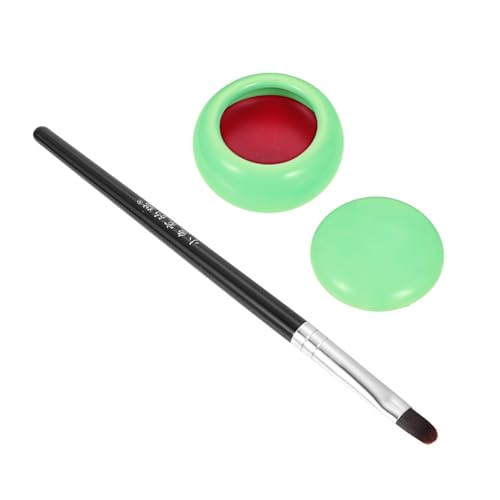 CALLARON Multi-funktionaler Retro Blusher Und Lidschatten Langanhaltend Hautfreundlich Für Makeup-anfänger Und Zufällige Farbvariationen Im Keramikdesign von CALLARON