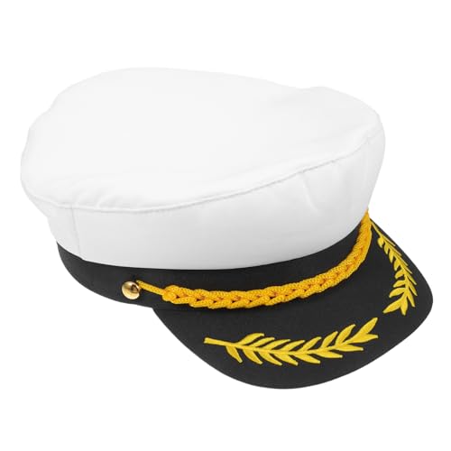 CALLARON Vintage Matrosenhut für Kostümpartys und Nautische Veranstaltungen Komfortabel und Langlebig Perfektes Accessoire für Matrosenoutfits von CALLARON