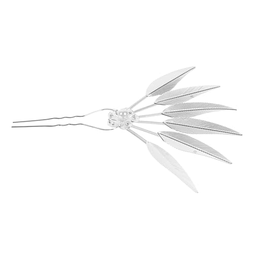 CALLARON Vintage Metall Haarspange Mit Blättern Schick Und Einzigartig Im Ethno-stil Für Frauen Und Mädchen Passend Für Hochzeiten Partys Und Geburtstage Robust Und Einfach Zu Tragen Und De von CALLARON
