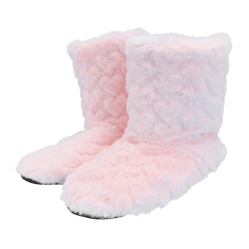 CALLARON Warme Rutschfeste High Tube Floor Boots für Damen Gefütterte Winter Bodenschuhe Atmungsaktiv und Bequem für Herbst und Kalte Innenräume von CALLARON