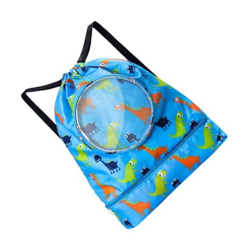 CALLARON Wasserdichter Kordelzugrucksack Mit Trenntasche Für Schuhe Und Handtücher Strand Schwimmtasche Outdoor Reisen Camping Einkaufen Schule Geeignet von CALLARON