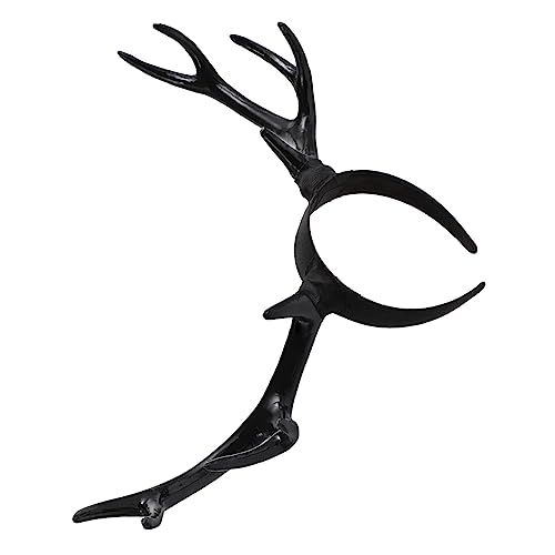 CALLARON Weihnachtliches Geweih Haarreif Leichtes Verformungsfreies Cosplay Kopfschmuck für Erwachsene und Komfortabel Passend für Weihnachtsfeier Fasching Party und Alltag von CALLARON