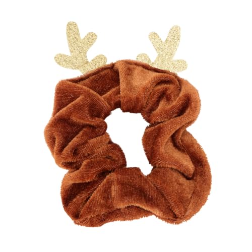 CALLARON Weihnachts Haarband mit Elch Stil Elastisches Haargummi für Damen Modisches Haaraccessoire für Alltag Bequem und für Festliche Anlässe von CALLARON