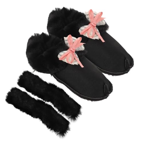 CALLARON Winter Clog Innensohlen Plüsch Schuh-Einlagen für Damen Abnehmbare Furry Innensohlen Warme Ersatz Einlegesohlen für Clogs und Stiefel Weiche Polsterung von CALLARON