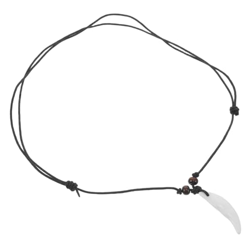 CALLARON Wolfzahn Halskette für Damen und Herren Stilvoller Schmuck für Tägliches Tragen Partys und Outdoor Events Leicht und für Freunde und Familie CALLARON Wolfzahn Halskette für Damen und Herren Stilvoller Schmuck für Tägliches Tragen Partys und Outdoor Events Leicht und für Freunde und Familie von CALLARON
