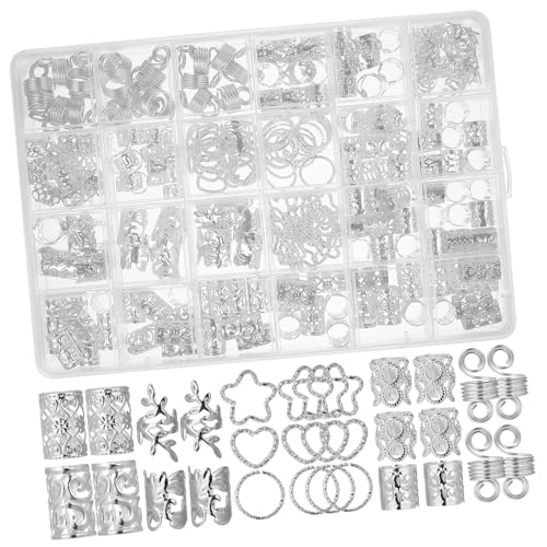 CALLARON Zopf Haar Accessoires Lockiges Hippie Haar Accessoire Zopfschmuck Haarperlen Haardekorationen Geflochtenes Haardekor Zopf Accessoires Haarschmuck Für Frauen Zöpfe Aus von CALLARON
