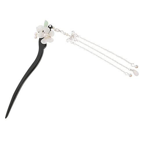 CALLARON Chinesische Haarnadel Aus Holz Vintage Haarstäbchen Für Frauen Haarstab Für Dutts Baumelnde Haarnadel Haarknotenstab Chinesische Haaraccessoires von CALLARON