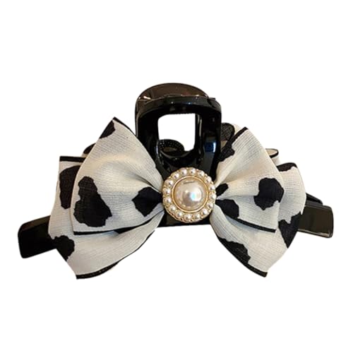 CALLARON Haarspange Mit Schleife Und Perle Haarschmuck Für Frauen Und Mädchen Langlebiges Material Einfach Zu Tragen Geeignet Für Verschiedene Anlässe von CALLARON