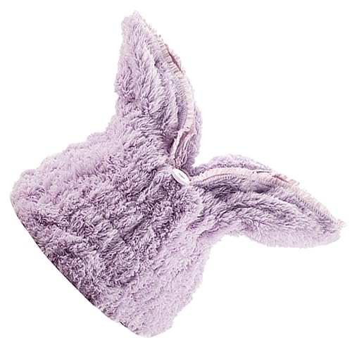 CALLARON schnell trocknende Duschhaube Frauen Mütze Badekappe verdicken schnell trocknende Kappe Bademütze Rosa von CALLARON