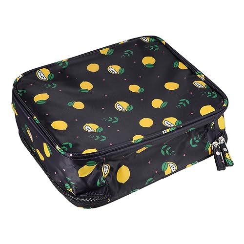 CALLARON tragbare Kosmetiktasche Veranstalter Make-up Beutel Reisen Stoff Kosmetische Organizer -Tasche Tragbare Make -up -Tasche Reise-Kosmetiktasche von CALLARON