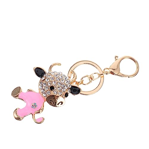 CALLARON 1stück Rhinestone Schlüsselanhänger Niedliches Kalb Ornament Für Taschen Als Für Freunde Und Familie Tragbarer Schlüsselanhänger Für Individuelle Dekoration Langlebiges von CALLARON