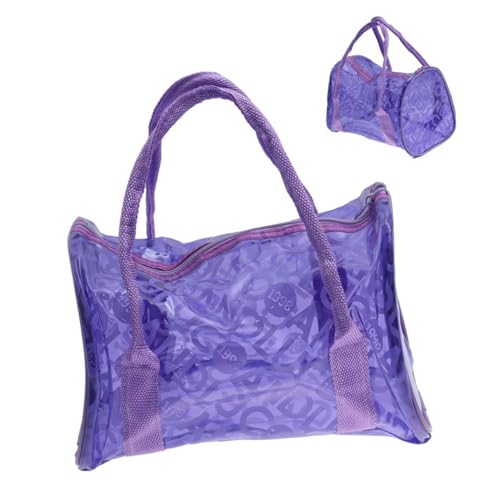 CALLARON wasserdichte Tragbare Umhängetasche Für Damen Mit Reißverschluss-innentasche Und Verstellbarem Schultergurt Geeignet Als Strandtasche Reisetasche Und Gepäcktasche Faltbares von CALLARON