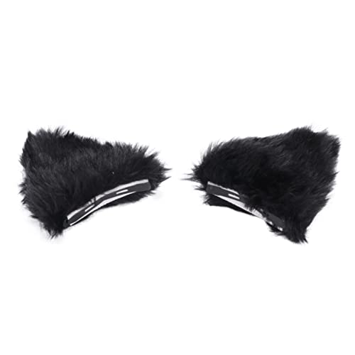 Katzenohren Haarclip Haarschmuck für Cosplay Halloween zu Zufällige Farben Dekoration für Partys Kostüm Events von CALLARON
