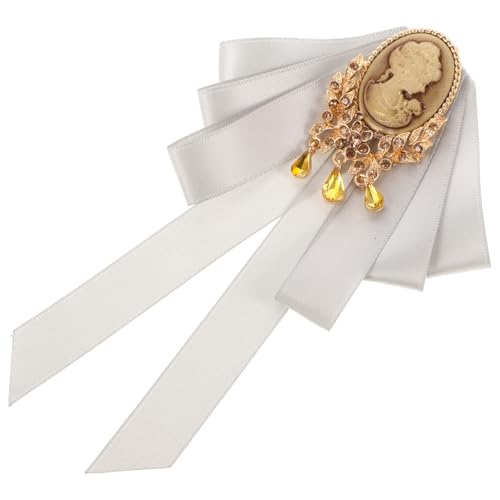 CALLARON Vintage Fliege Brosche für Frauen Große Schleife Revers Pin Party Brosche Zubehör CALLARON Vintage Fliege Brosche für Frauen Große Schleife Revers Pin Party Brosche Zubehör von CALLARON