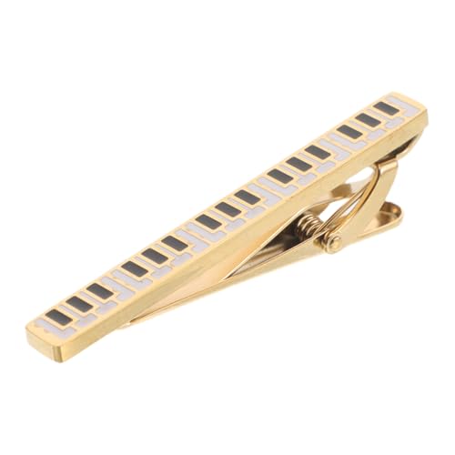 Krawattenklammer Mit Musiknote Einzigartiger Partyschmuck Für Herren – Krawattenklammer Aus Titanstahl Für Das Hochzeitsoutfit Des Bräutigams – Accessoire Für Feiertage Und von CALLARON