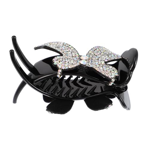 CALLARON Strass Haarspange Dienstmädchen Haarschmuck Große Rutschfeste Krallenklammer Haarklammer Für Frauen Mit Glitzernden Strasssteinen Für Partys Und Geburtstage von CALLARON