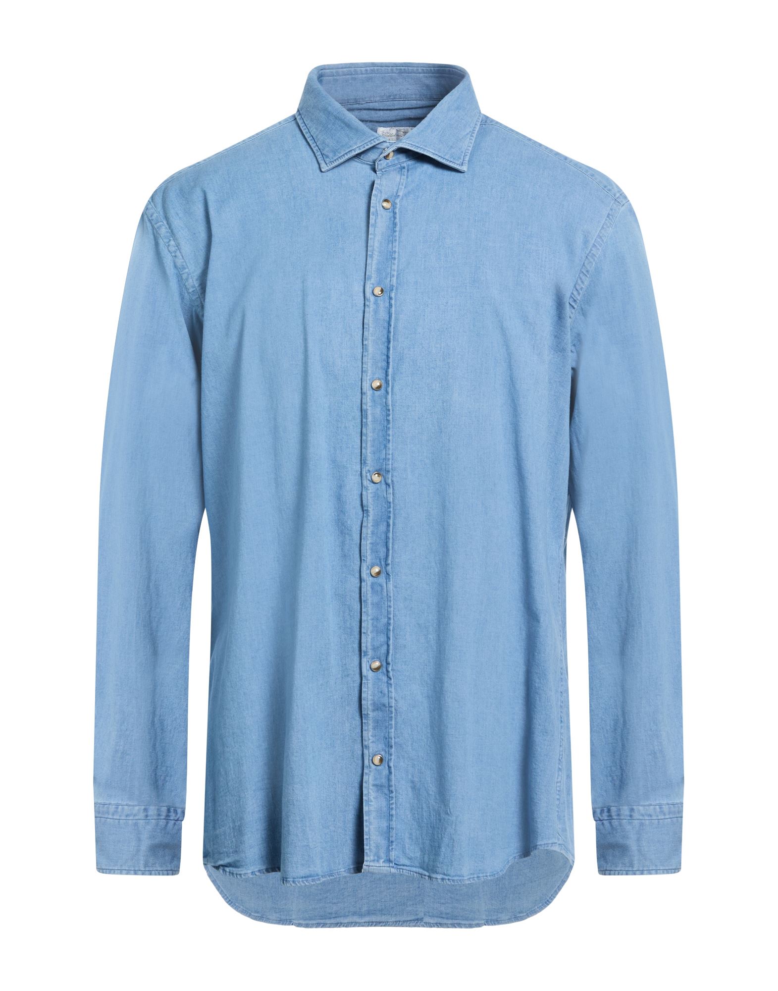 CALLISTO CAMPORA Jeanshemd Herren Blau von CALLISTO CAMPORA