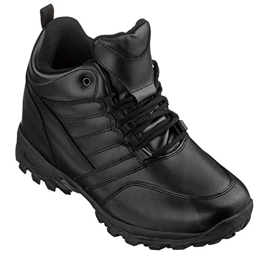 CALTO - FD003-4,5 Zoll Taller - Größe 9 D US - Höhe zunehmende Aufzug Schuhe - Schwarz Leichte Turnschuhe von CALTO