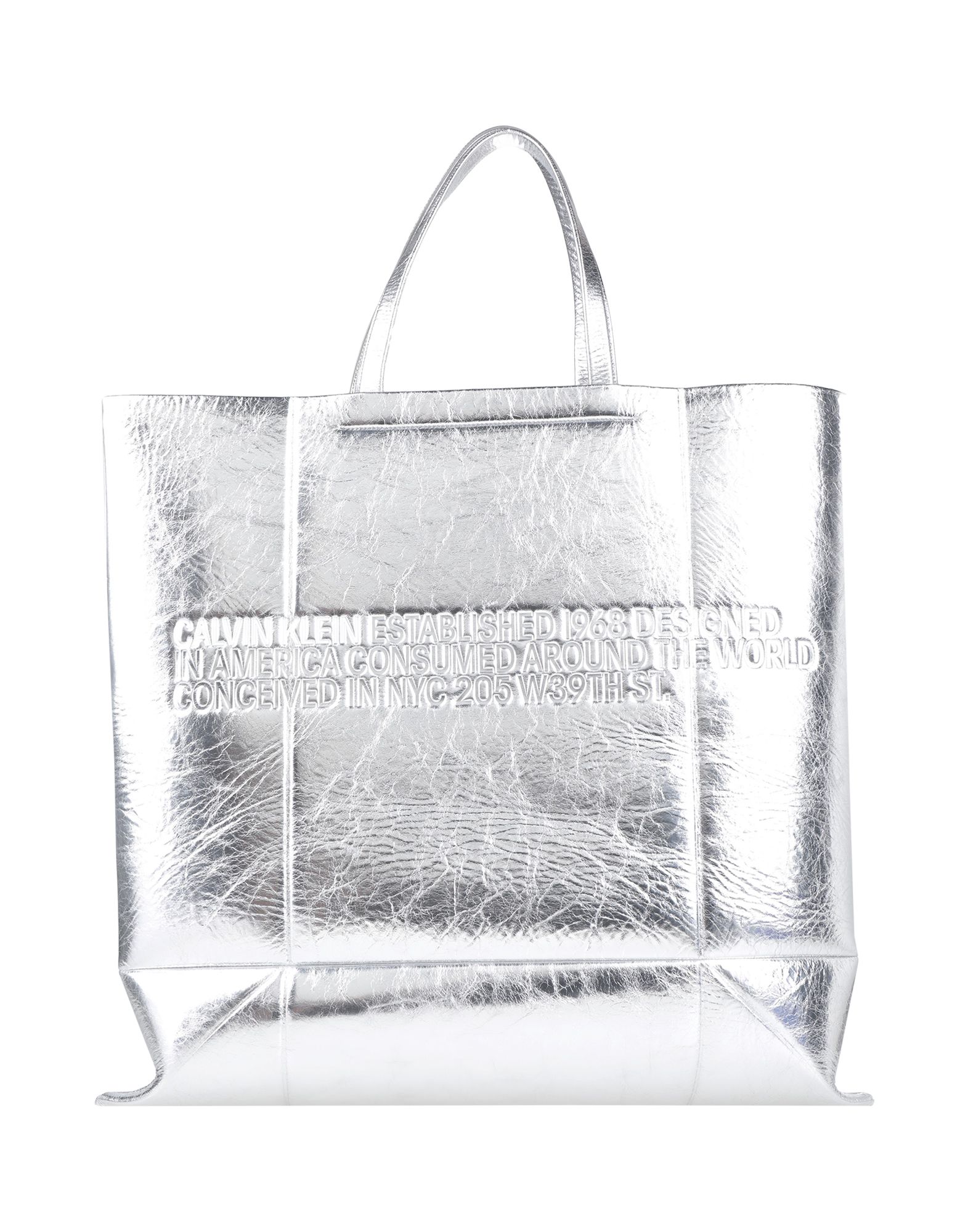 CALVIN KLEIN 205W39NYC Handtaschen Damen Silber von CALVIN KLEIN 205W39NYC