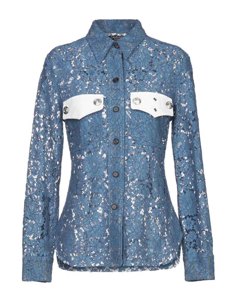 CALVIN KLEIN 205W39NYC Hemd Damen Azurblau von CALVIN KLEIN 205W39NYC