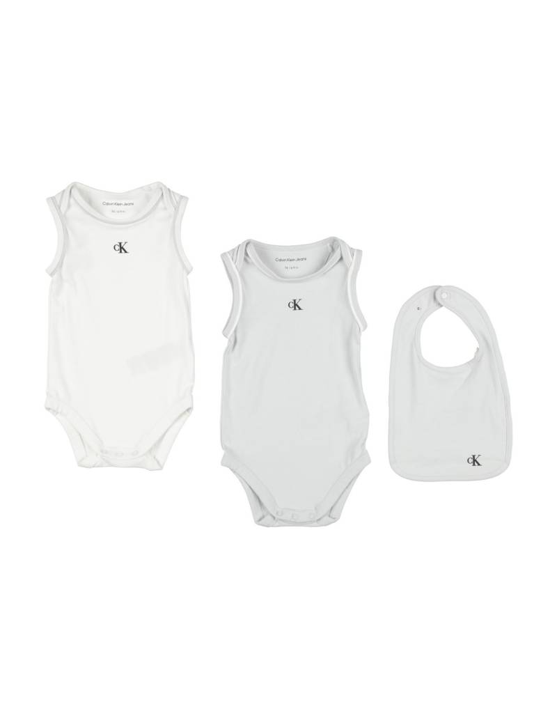 CALVIN KLEIN JEANS Baby-set Kinder Weiß von CALVIN KLEIN JEANS