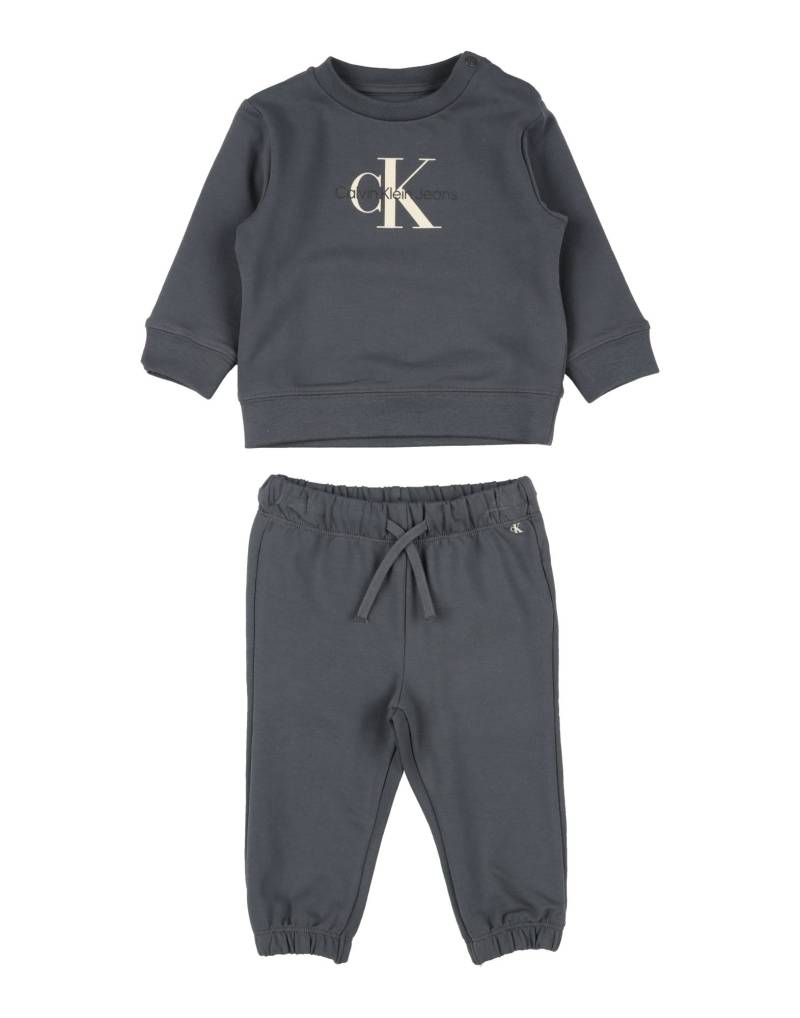 CALVIN KLEIN JEANS Babykleidung-set Kinder Braungrau von CALVIN KLEIN JEANS