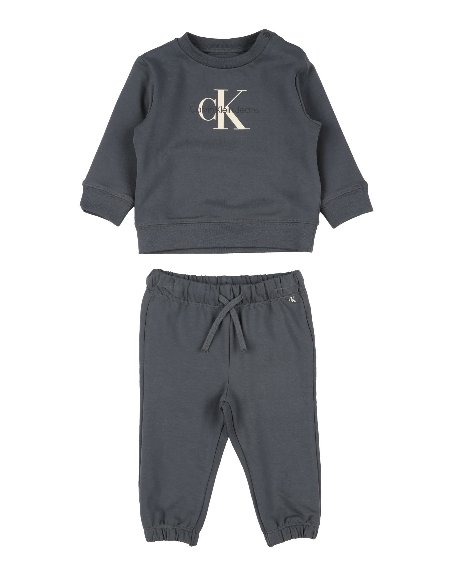 CALVIN KLEIN JEANS Babykleidung-set Kinder Granitgrau von CALVIN KLEIN JEANS