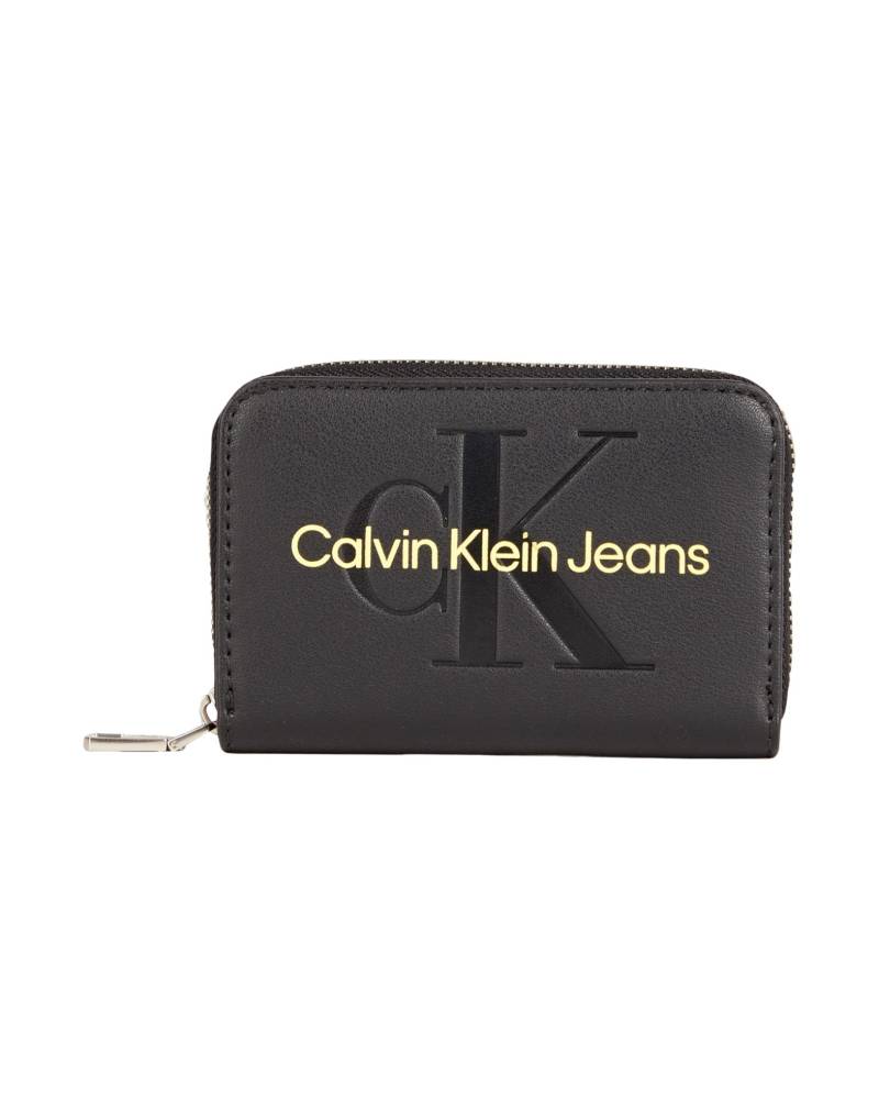 CALVIN KLEIN JEANS Brieftasche Damen Schwarz von CALVIN KLEIN JEANS