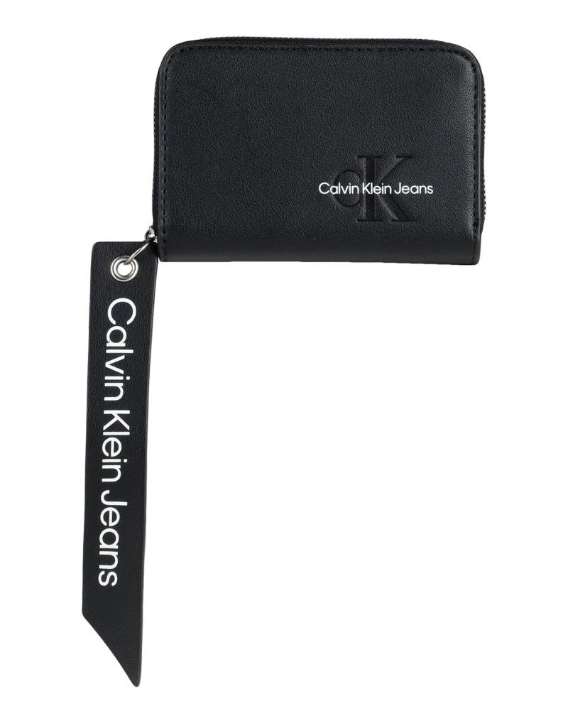 CALVIN KLEIN JEANS Brieftasche Damen Schwarz von CALVIN KLEIN JEANS