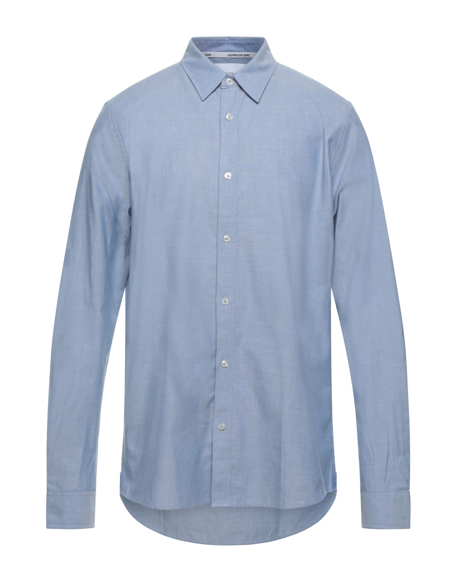 CALVIN KLEIN JEANS Hemd Herren Azurblau CALVIN KLEIN JEANS Hemd Herren Azurblau von CALVIN KLEIN JEANS