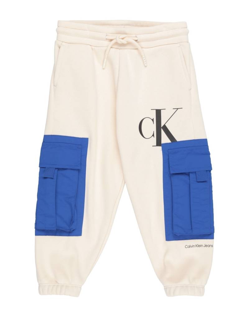 CALVIN KLEIN JEANS Hose Kinder Cremeweiß von CALVIN KLEIN JEANS