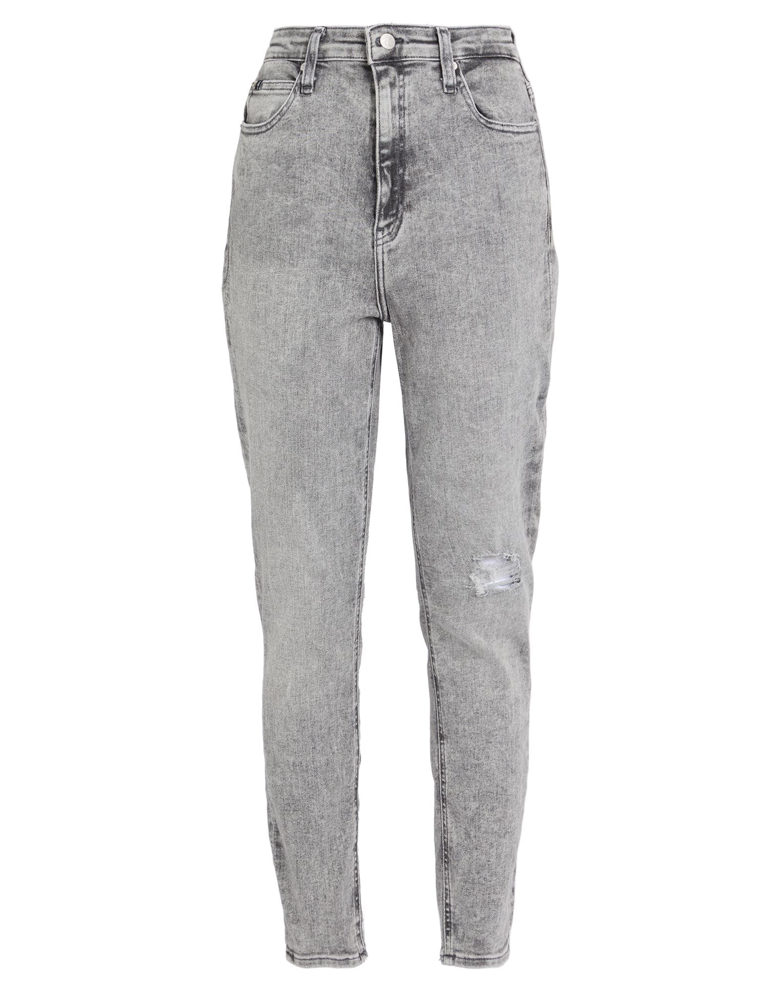 CALVIN KLEIN JEANS Jeanshose Damen Hellgrau von CALVIN KLEIN JEANS